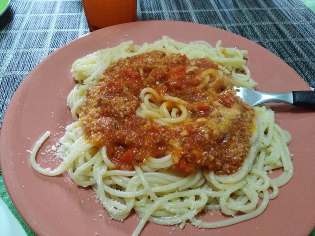 plato de pasta